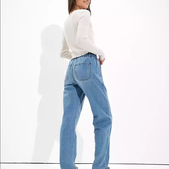 NWOT AE Baggy Mom Jeans - Picture 4 of 7